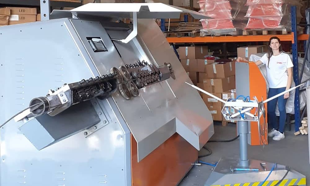 Automatic CNC Steel Wire Stirrup Bending Machine