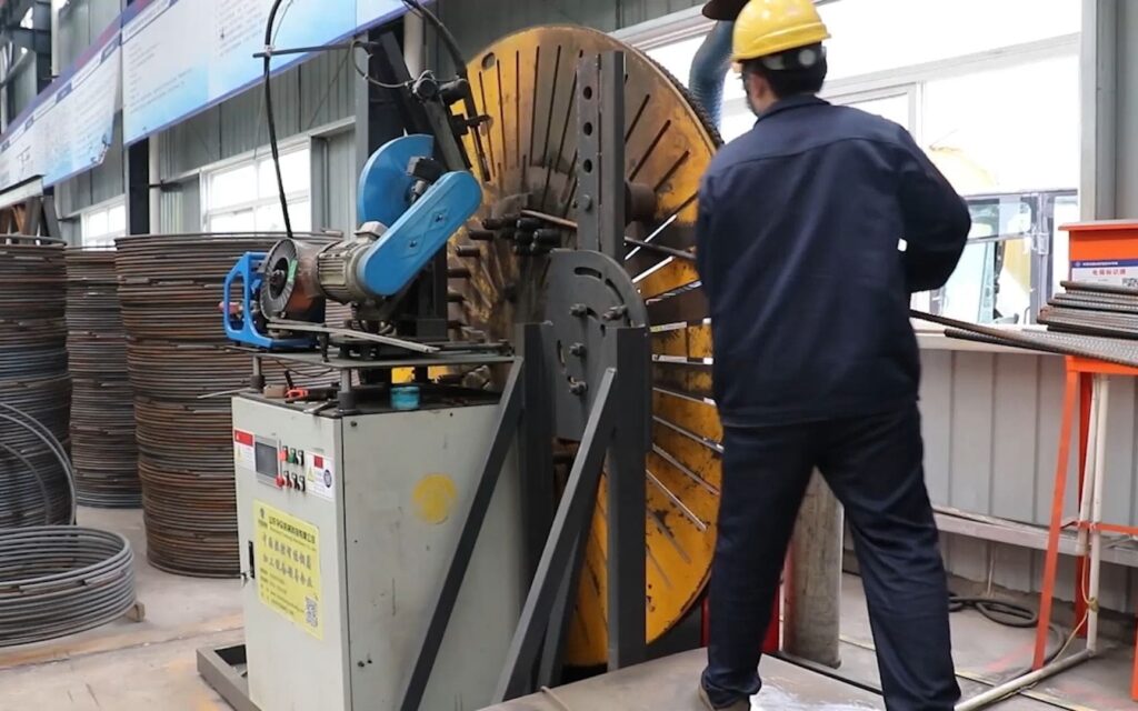 CNC Rebar Ring Making Machine