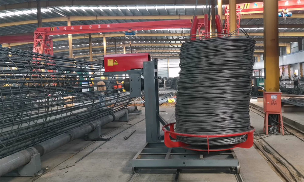 Double Winding Steel Cage Making Machine