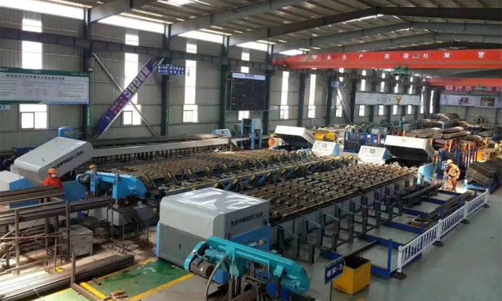 Set New Automatic Steel Bar Bend and Cut Factory