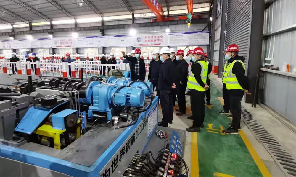 35,000 Tons Steel Rebar Processing Factory Project