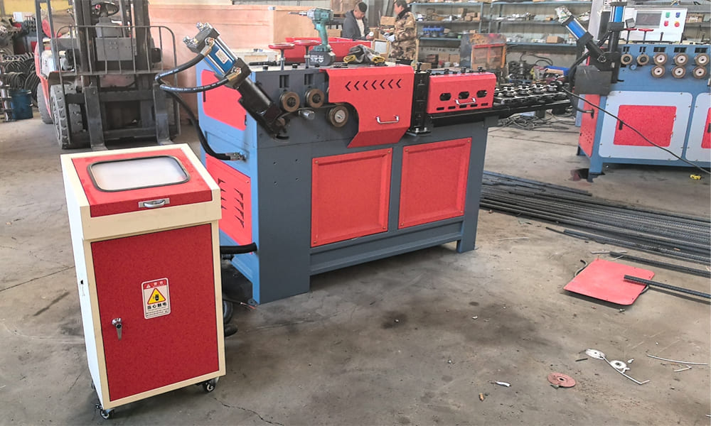 Bending Welding Cutting CNC Steel Rod Ring Making Machine