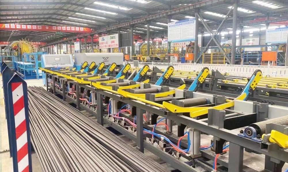 CNC Steel Bar Sawing and Polishing Production Line