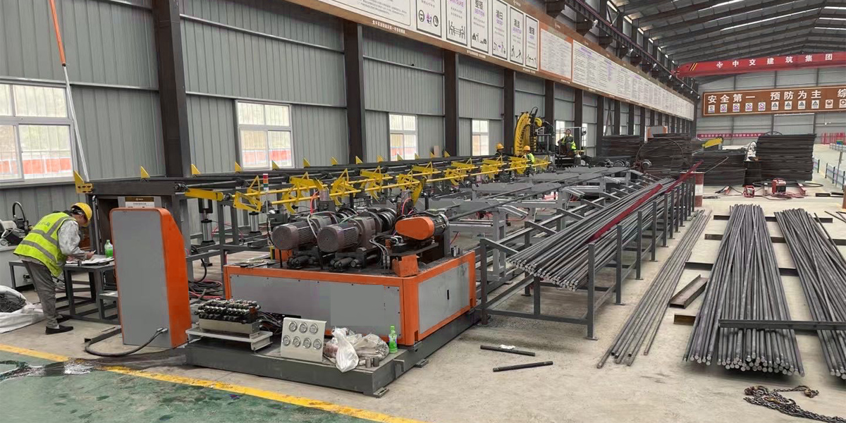 CNC Steel Bar Sawing and Grinding Production Line