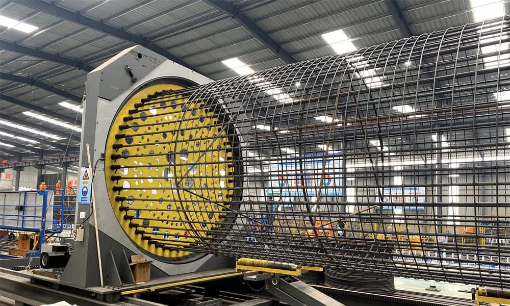 GHM Machinery Steel Cage Rolling Welding Machine