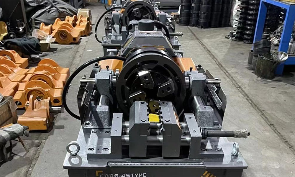 Straight Steel Rebar Thread Rolling Machine