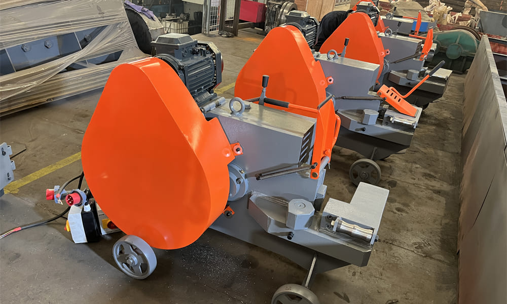 C42 Steel Bar Cutting Machine Successfully Delivered to Saudi Arabia