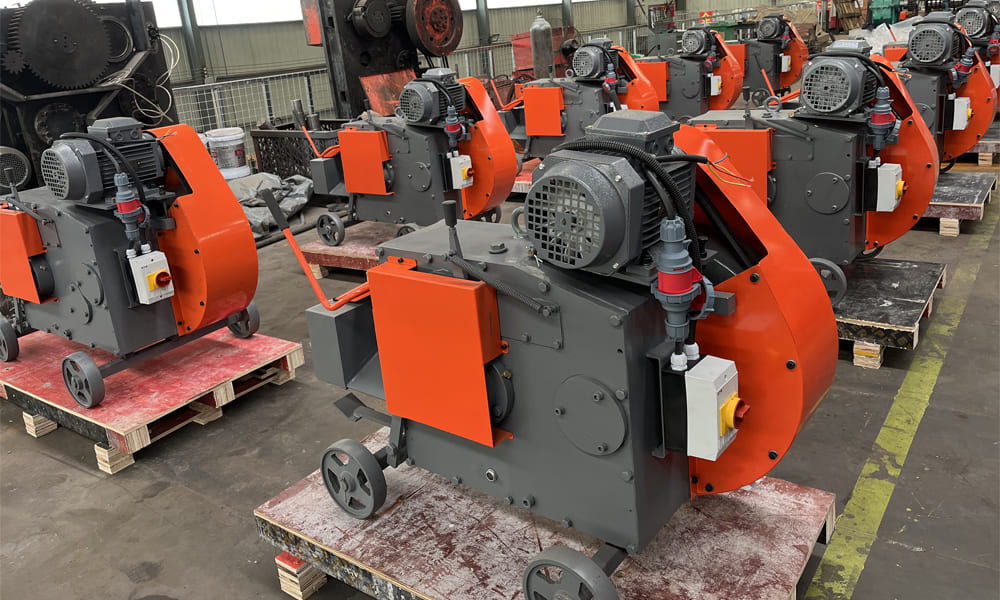 C52 Steel Bar Cutting Machine Mechanical Layout