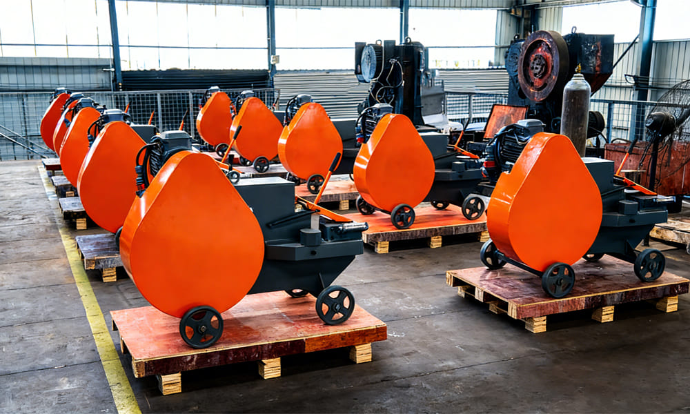 Analysis of Working Principles : Italian-Model C52 Rebar Cutting Machine