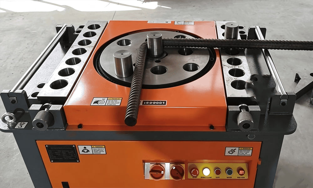 GW55 BAR BENDING MACHINE: Large Rebar Shaping